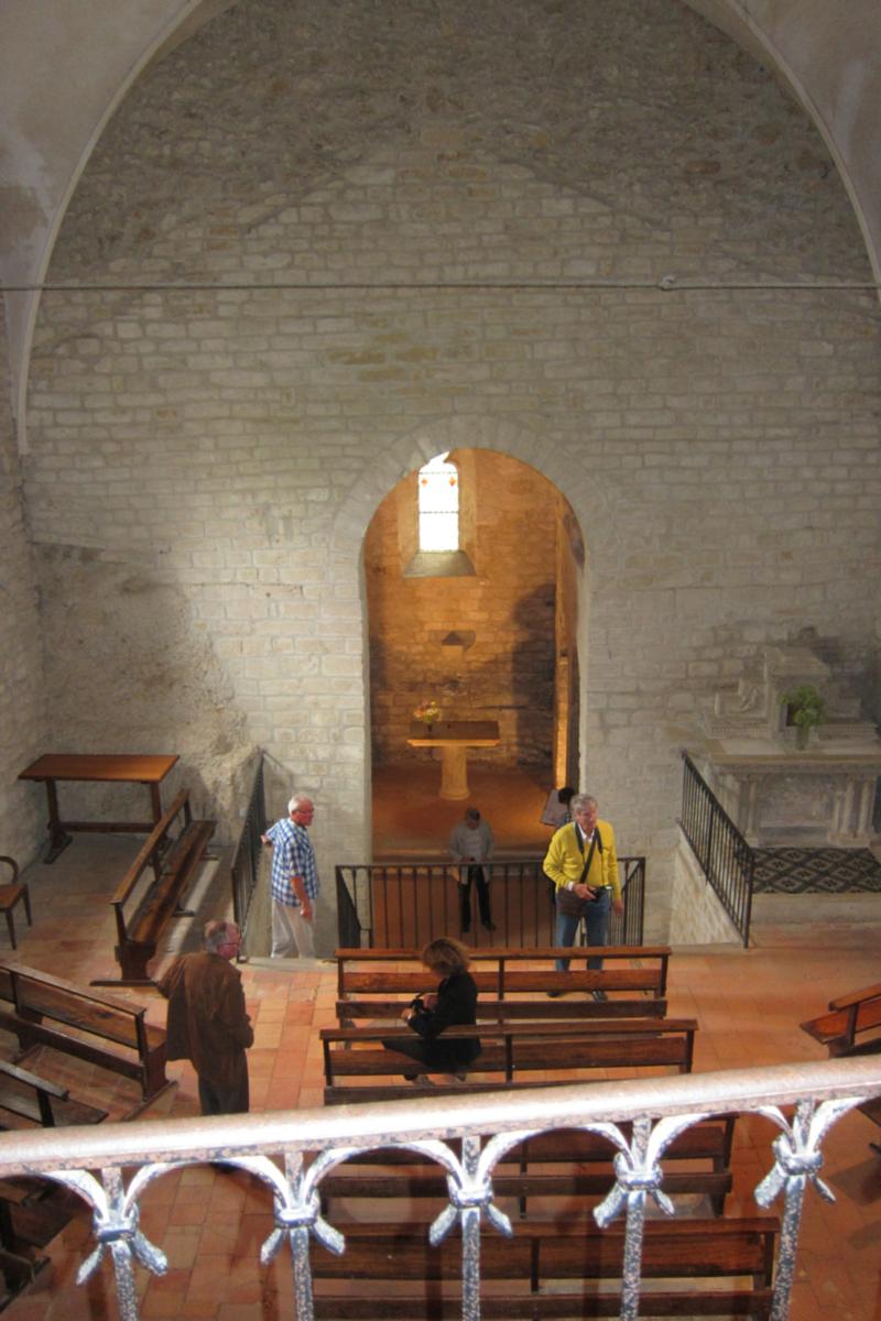 Eglise rupestre de Vals.